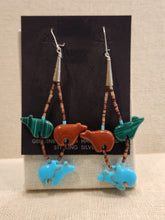 Load image into Gallery viewer, FETISH BEAR LOOPED EARRINGS - CONNIE RAMIREZ