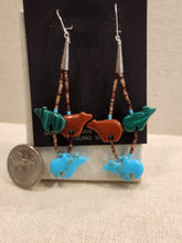 Load image into Gallery viewer, FETISH BEAR LOOPED EARRINGS - CONNIE RAMIREZ