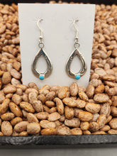 Load image into Gallery viewer, TURQUOISE LOOPED EARRINGS - PAULINE NELSON
