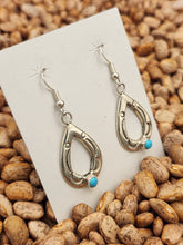 Load image into Gallery viewer, TURQUOISE LOOPED EARRINGS - PAULINE NELSON
