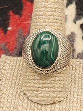 Load image into Gallery viewer, MALACHITE RING - SIZE 10