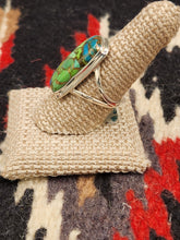 Load image into Gallery viewer, GREEN COPPER TURQUOISE RING - SIZE 8.5