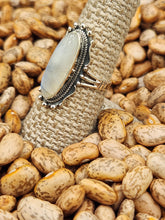 Load image into Gallery viewer, MOONSTONE RING - SIZE 8 - OVAL SHAPED