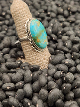 Load image into Gallery viewer, TURQUOISE RING - SIZE 6.5 - OVAL SHAPED