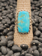 Load image into Gallery viewer, TURQUOISE RING - RECTANGLE - SIZE 7.5