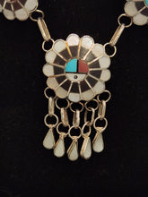 Load image into Gallery viewer, VINTAGE SUNFACE ZUNI MULTI INLAY SET - G. TSADIASI