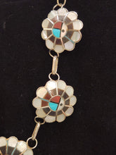 Load image into Gallery viewer, VINTAGE SUNFACE ZUNI MULTI INLAY SET - G. TSADIASI