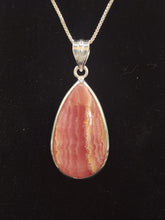 Load image into Gallery viewer, RHODOCROSITE NECKLACE & EARRING SET