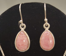 Load image into Gallery viewer, RHODOCROSITE NECKLACE & EARRING SET