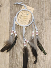 Load image into Gallery viewer, 3" DREAMCATHCHERS - available in multiple colors- Bead Colors May Vary