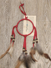 Load image into Gallery viewer, 3" DREAMCATHCHERS - available in multiple colors- Bead Colors May Vary