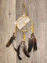 Load image into Gallery viewer, 4 " DREAMCATCHERS - available in multiple Varieties- Bead Colors May Vary