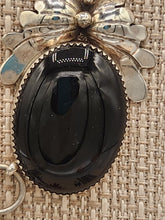 Load image into Gallery viewer, ONYX 4 STONE NECKLACE & EARRING SET - KIRK SMITH