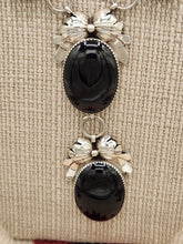 Load image into Gallery viewer, ONYX 4 STONE NECKLACE &amp; EARRING SET - KIRK SMITH
