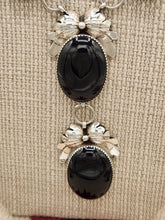 Load image into Gallery viewer, ONYX 4 STONE NECKLACE & EARRING SET - KIRK SMITH