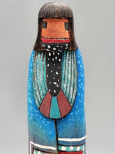 Load image into Gallery viewer, LONG HAIRED KACHINA - FEATHER MAN - ROGER PINO
