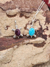 Load image into Gallery viewer, SMALL TURTLE PENDANT - ZUNI - RICHARD & TRISTA SIOW
