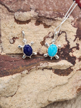 Load image into Gallery viewer, SMALL TURTLE PENDANT - ZUNI - RICHARD & TRISTA SIOW