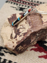 Load image into Gallery viewer, MULTI STONE INLAY NECKLACE  - ZUNI - MADERRAL KALLESTEWA
