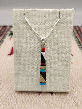 Load image into Gallery viewer, MULTI STONE INLAY NECKLACE  - ZUNI - MADERRAL KALLESTEWA
