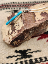 Load image into Gallery viewer, TURQUOISE INLAY PENDANT- ZUNI - MADARREL KALLESTEWA