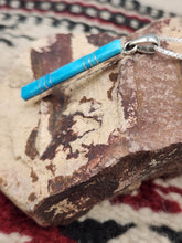 Load image into Gallery viewer, TURQUOISE INLAY PENDANT- ZUNI - MADARREL KALLESTEWA