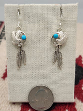 Load image into Gallery viewer, TURQUOISE EAGLE EARRINGS  - RITA LARGO
