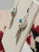 Load image into Gallery viewer, TURQUOISE EAGLE EARRINGS  - RITA LARGO
