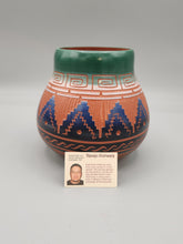 Load image into Gallery viewer, NAVAJO POTTERY ETCHWARE VASE - RONALD SMITH