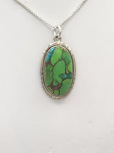 Load image into Gallery viewer, GREEN COPPER TURQUOISE NECKLACE