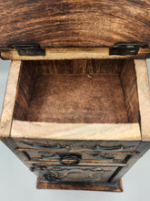 Load image into Gallery viewer, HERB CHEST /JEWELRY BOX- TRIPLE MOON
