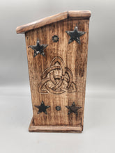 Load image into Gallery viewer, HERB CHEST/JEWELRY BOX- TRIQUETRA