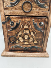 Load image into Gallery viewer, HERB CHEST/JEWELRY BOX- TRIQUETRA