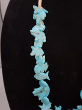 Load image into Gallery viewer, VINTAGE STACKED TURQUOISE SUNFACE KACHINA FETISH NECKLACE - ZUNI