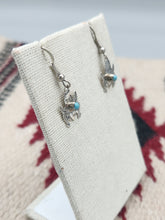Load image into Gallery viewer, TURQUOISE FROG EARRINGS
