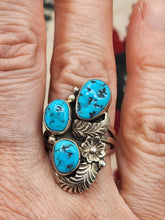 Load image into Gallery viewer, TURQUOISE RING - SIZE 8 - SLEEPING BEAUTY
