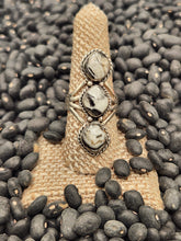 Load image into Gallery viewer, WHITE BUFFALO RING - SIZE 9.5 - JASON LIVINGSTON