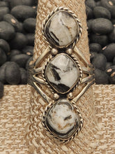 Load image into Gallery viewer, WHITE BUFFALO RING - SIZE 9.5 - JASON LIVINGSTON