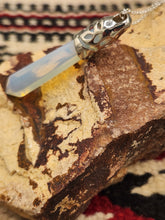 Load image into Gallery viewer, OPALITE CRYSTAL POINT NECKLACE- 24"