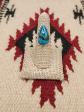 Load image into Gallery viewer, AZURITE RING - SIZE 6.5 - TEARDROP SHAPED