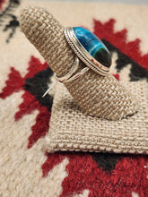 Load image into Gallery viewer, AZURITE RING - SIZE 6.5 - OVAL SHAPED