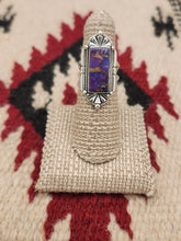 Load image into Gallery viewer, PURPLE COPPER TURQUOISE RING - SIZE 5.5