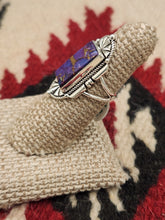 Load image into Gallery viewer, PURPLE COPPER TURQUOISE RING - SIZE 5.5