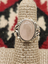 Load image into Gallery viewer, ROSE QUARTZ RING - SIZE 5.5 - OVAL