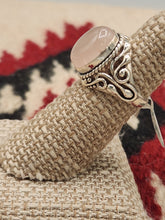 Load image into Gallery viewer, ROSE QUARTZ RING - SIZE 5.5 - OVAL