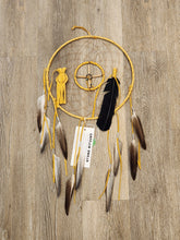 Load image into Gallery viewer, SPIRIT WHEEL- DREAMCATCHER- SPECIALTY 12"- Tan