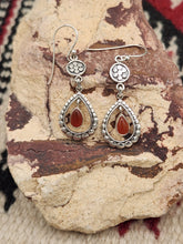 Load image into Gallery viewer, CARNELIAN EARRINGS