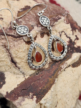 Load image into Gallery viewer, CARNELIAN EARRINGS