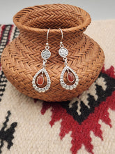 Load image into Gallery viewer, CARNELIAN EARRINGS