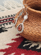 Load image into Gallery viewer, CARNELIAN EARRINGS